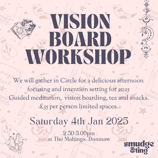 Vision Board Workshop 4th Jan 2025